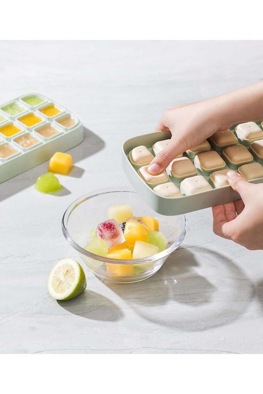Pinmoo Easy&Tidy Ice Cube Tray – Yellow