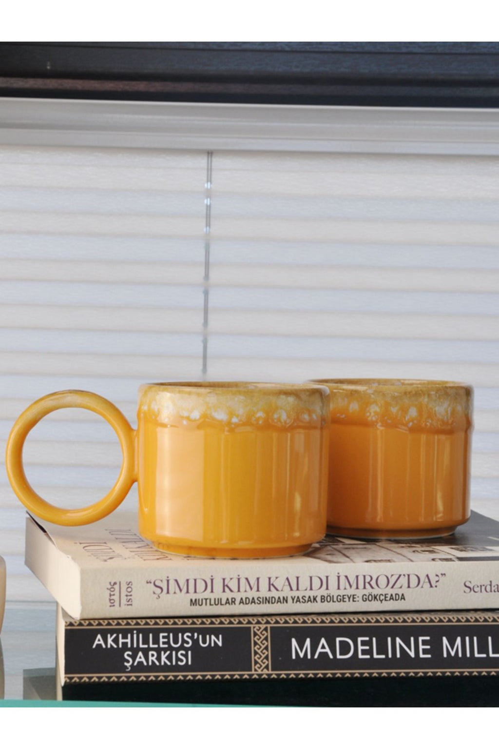 Imroz Sunflower Mug Set – 2 Pieces | 325 ml