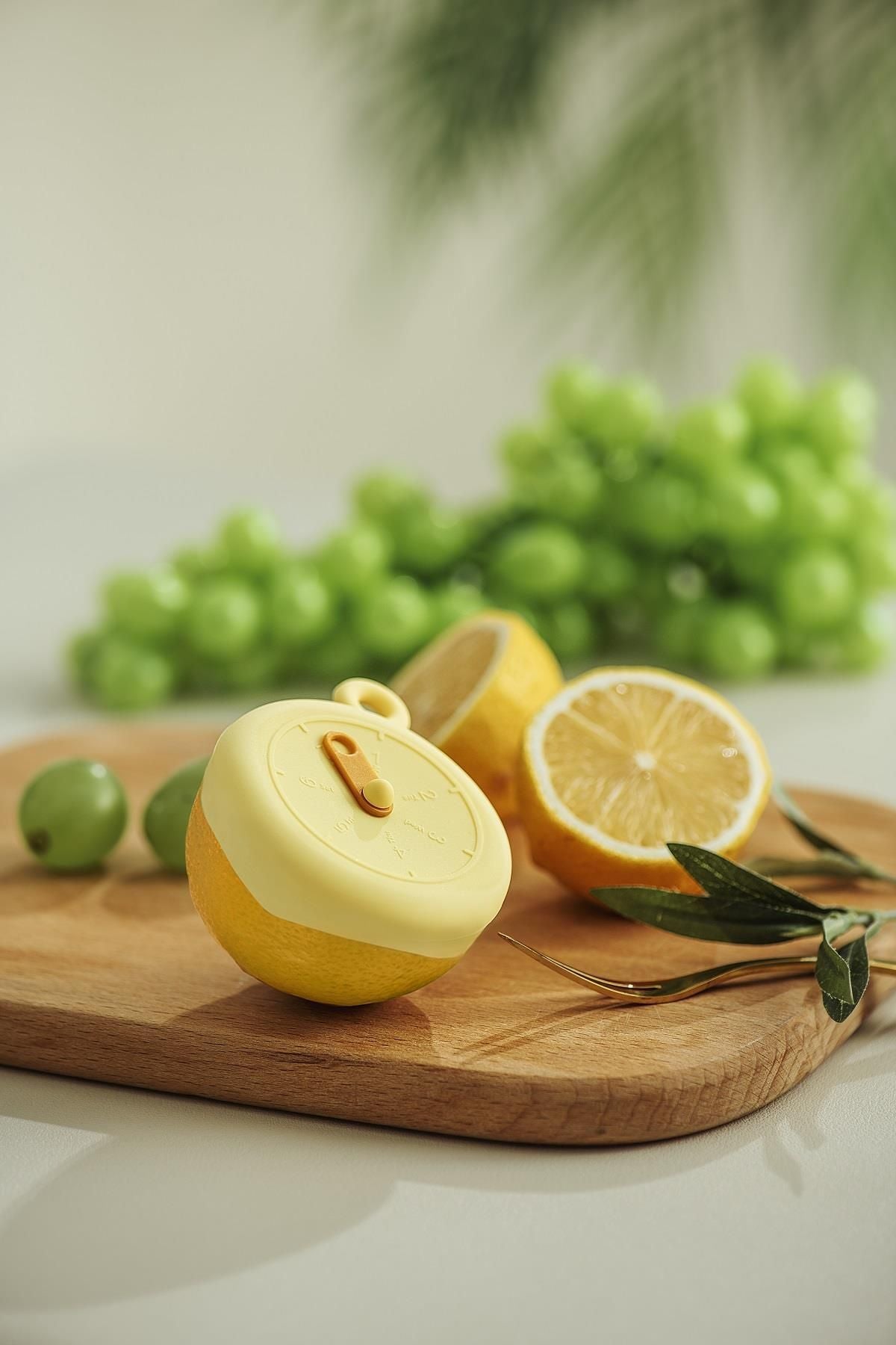 Pinmoo Keep&Safe Silicone Food Covers – Lemon & Onion Set (2 Pieces)
