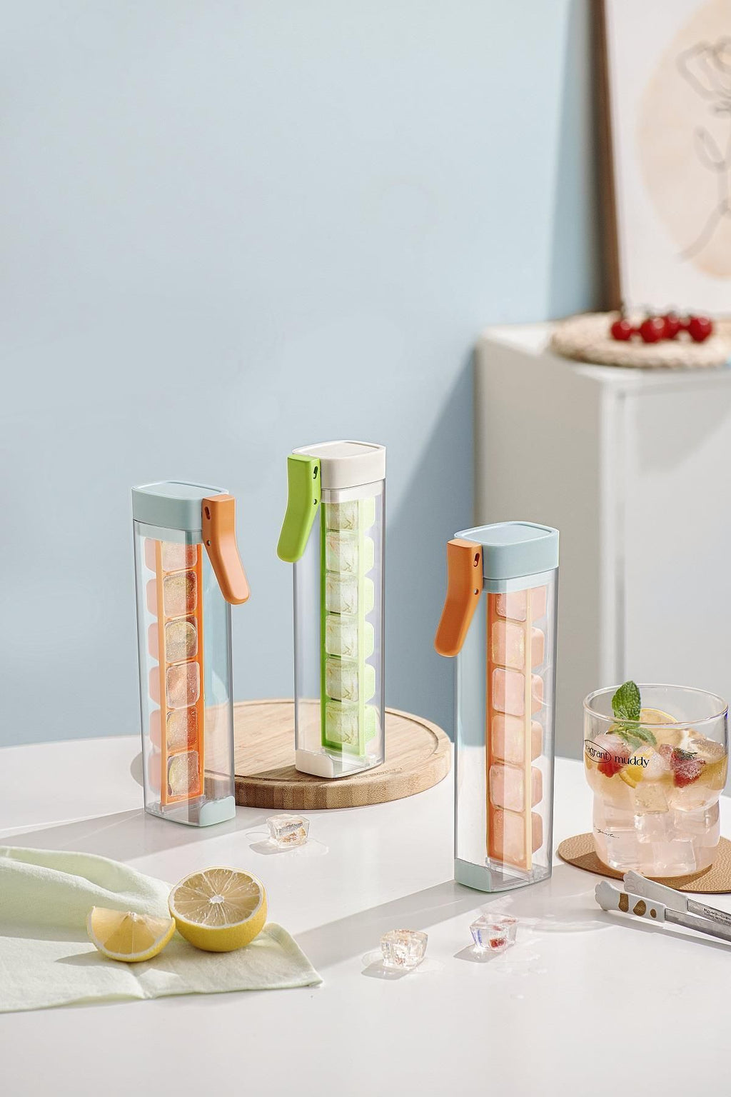 Pinmoo Prachic Easy Ice Cube Dispenser – Green