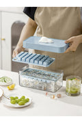 Pinmoo Cutie Sound 2-Layer Ice Cube Tray with Storage Box