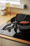 Pinmoo Easy 2-Piece Ladle & Spoon Rest – Black