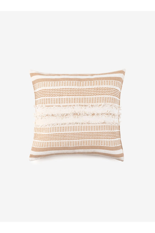 Cotton Cushion Cover – Cappadocia Collection (Camel) | 45x45 cm