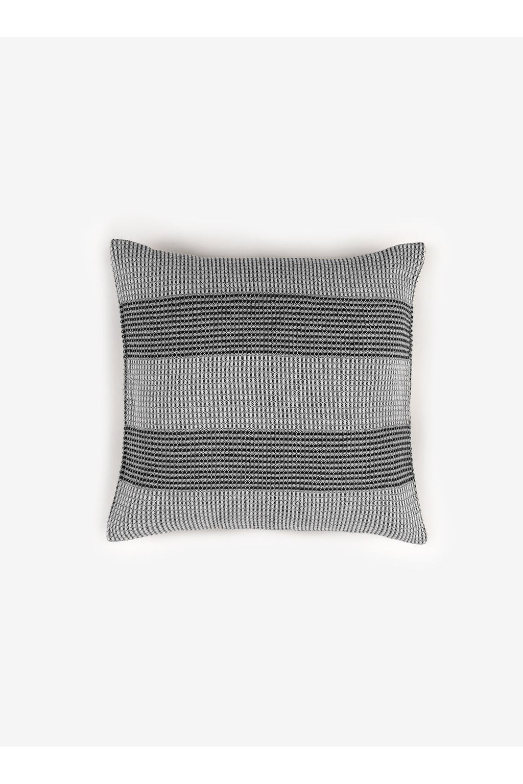 Istanbul Grey Black Square Cushion Cover | 45x45 cm