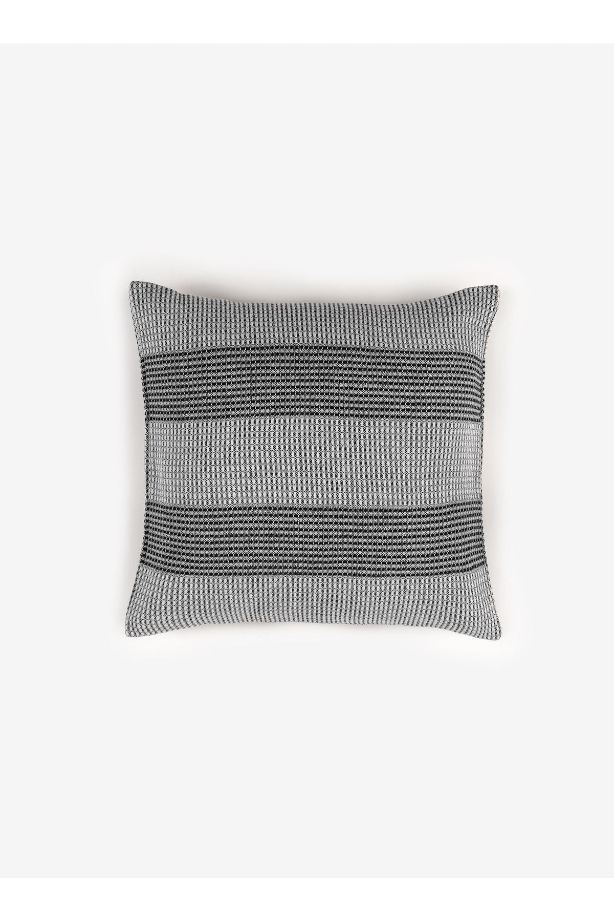 Istanbul Grey Black Square Cushion Cover | 45x45 cm